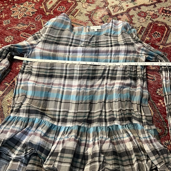 Suno plaid blouse with peplum - Picture 6 of 7